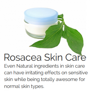 Ingredients to look out for in skin care products that can irritate rosacea